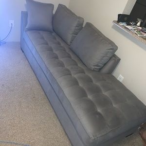 Cindy Crawford Home Calvin Heights Steel Microfiber 2 Pc Sectional